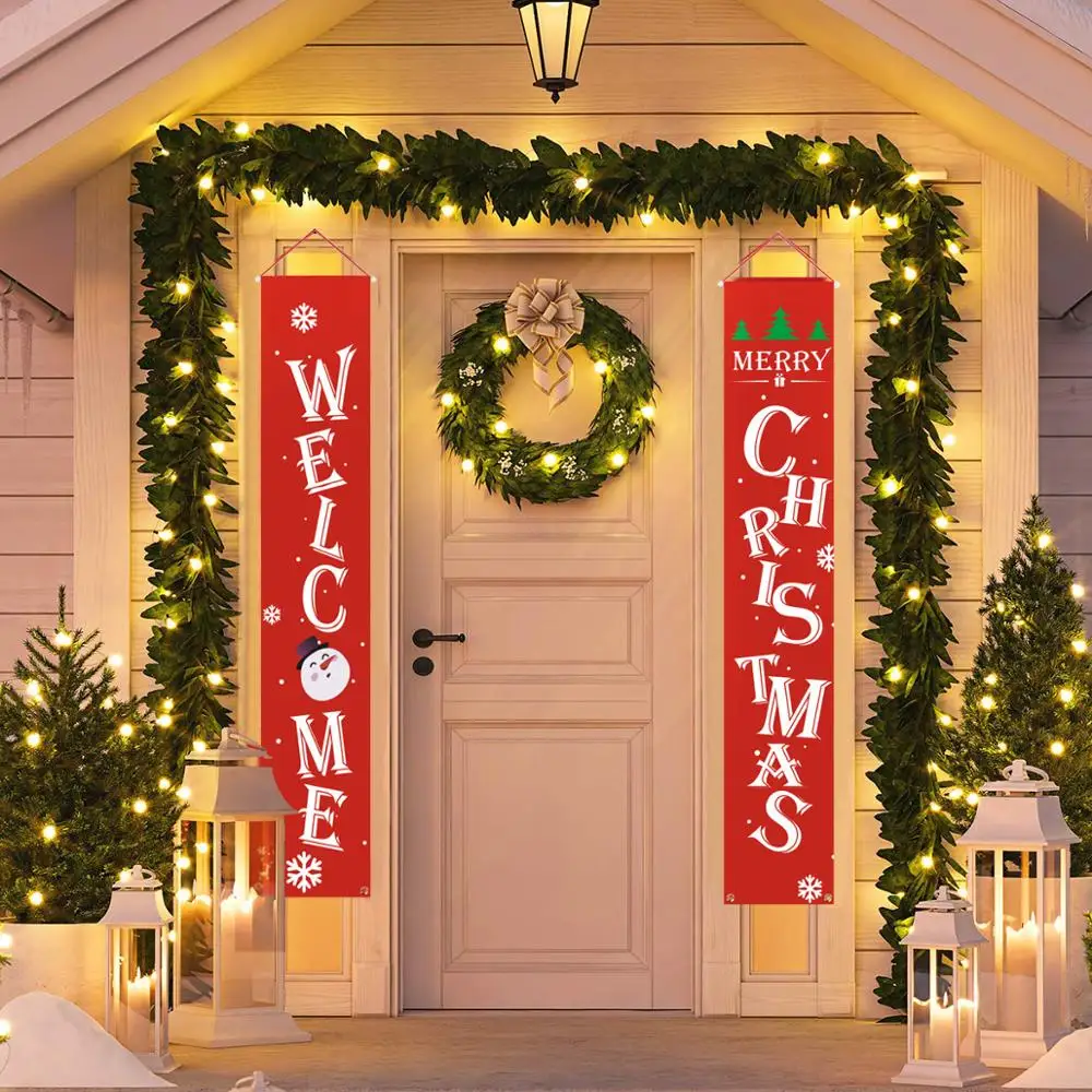 Christmas Ornaments Santa Claus Christmas Decor Bathroom Curtain Merry Christmas Decor For Home Christmas Gifts New Year 2019