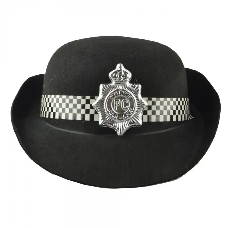 Military Officer Police Hat for Adults and Children, Stage Hat, Role-playing Props, Cosplay for Woman