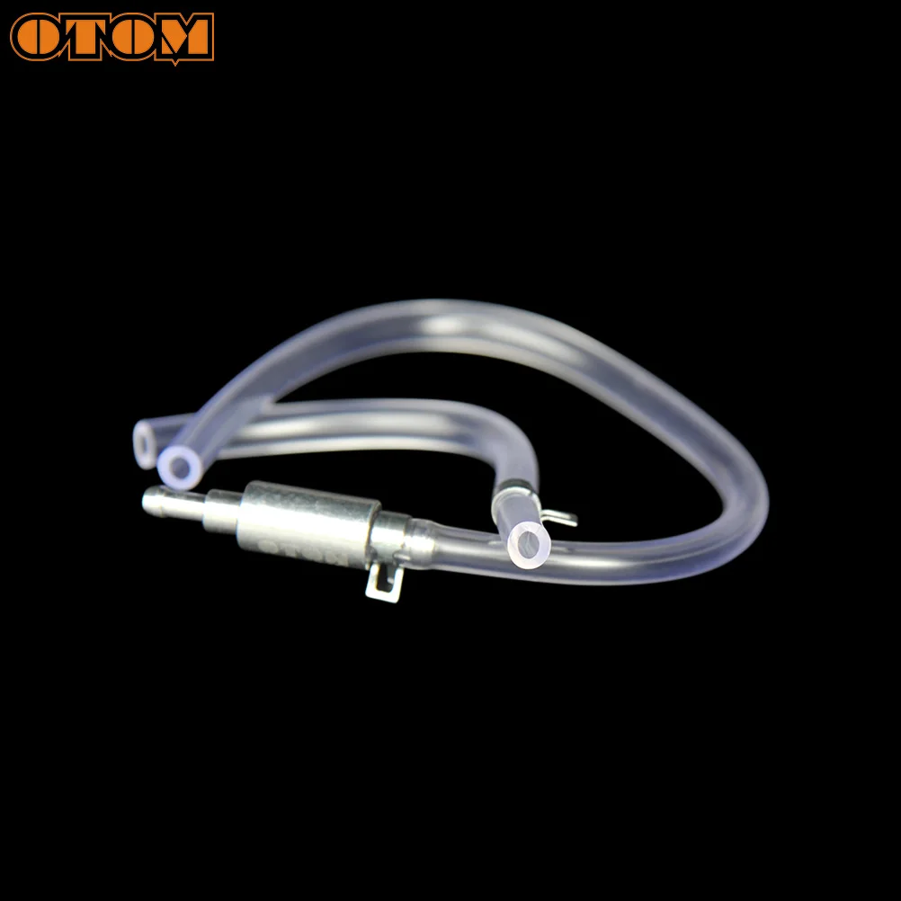 OTOM Motorcycle Car Brake Bleeder Pipes Clutch Brake Bleeder Hose One Way Valve Tube Bleeding Tool Kit For KTM TE KXF CRF YZF RM