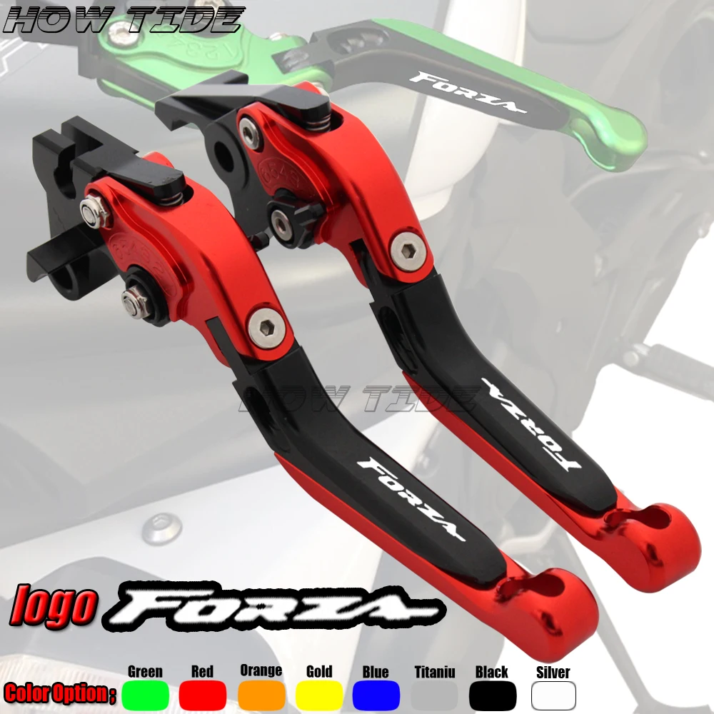 Motorcycle Accessories For Honda FORZA 300/125/250 2010-2018 Adjustable Foldable Extending Brake Clutch Levers high quality