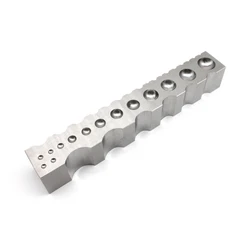 High Hardness Steel Dapping Block for Metal Forming Doming Jewlery Bending Sharping Tool