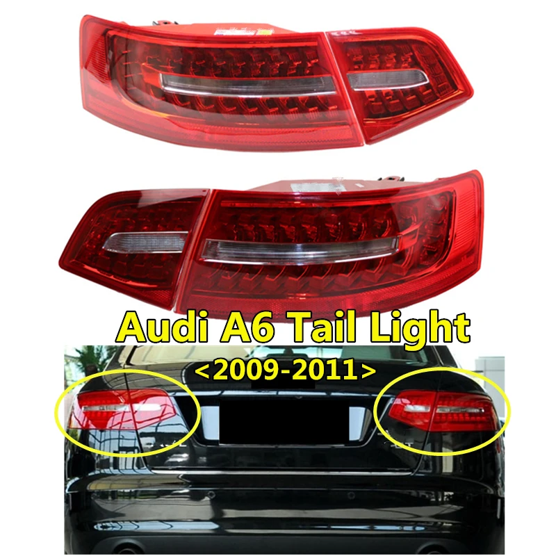 

Hot Sale Car Led Accessories Rear Headlamp Brakelamp Tail Light Lamp Assembly For Audis A6 C6 2009 2010 2011 4F5 945 096 J/095J