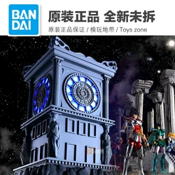 Saint Seiya BANDAI Tamashii Nations Myth Saint Cloth EX Action Figure Sanctuary Clock Lighting Speaking Set