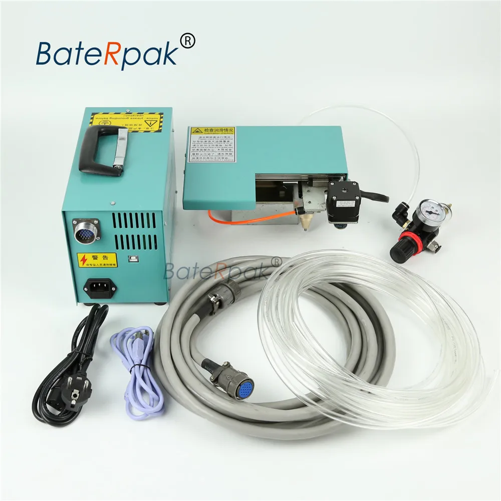 BateRpak-آلة وسم تعمل بالهواء المضغوط ، آلة وسم صناعية محمولة من نوع الكمبيوتر 40x160 مللي متر ، آلة نقش المعادن