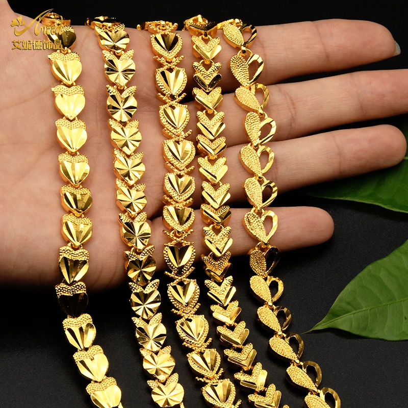 24K Gold Color Char…