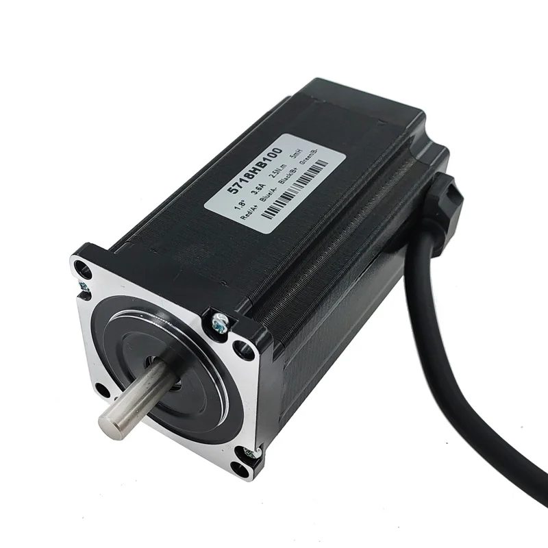 Silnik krokowy 57BYG 1,8 stopnia 3,6 A 2,5 Nm 100 mm 2-fazowy silnik hybrydowy Nema 23 Silnik krokowy