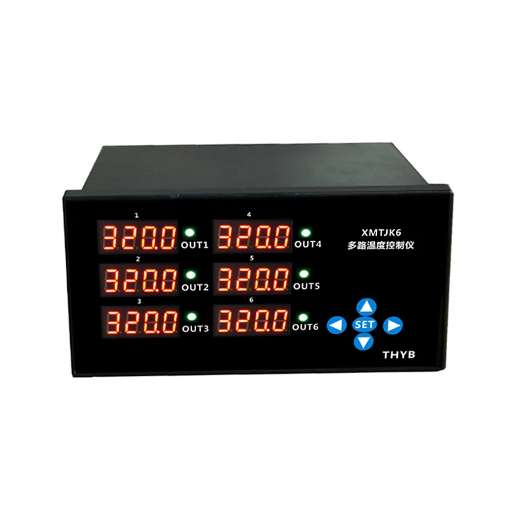 

6 Channel PID Temperature-controlled Meter Computer Monitor Temperature Record Curve with Software 485 Communicate