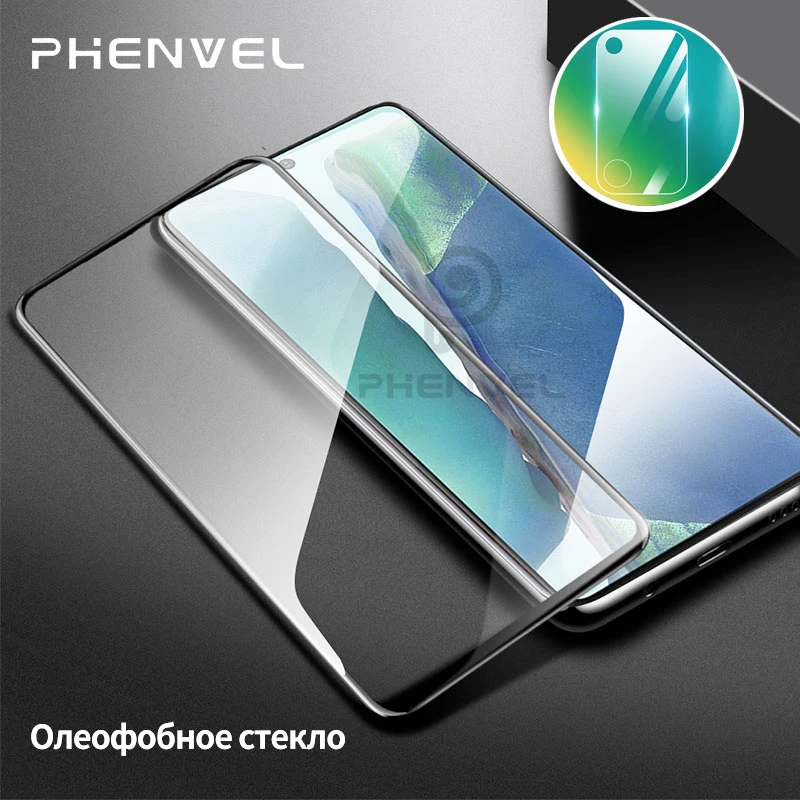 Oleophobic Tempered Glass For Samsung Galaxy Note 10 Lite 20 Screen Protector For Galaxy S10 Lite S10e enhanced Protective Glass