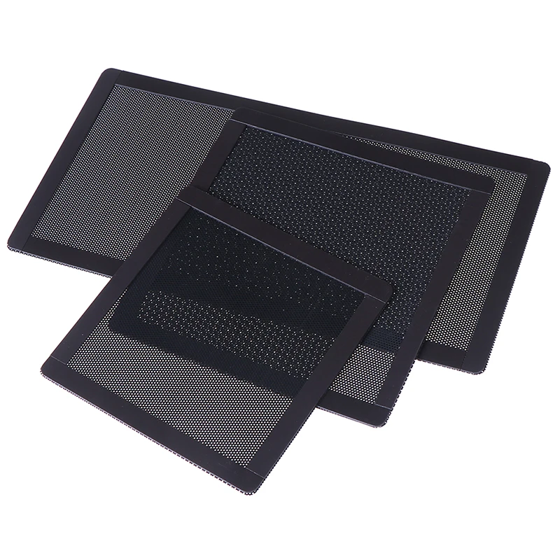 Pc Case Cooling Fan Magnetische Stof Filter Mesh Net Cover Computer Guard Voor Computer/Pc Case Cooling Fan 12X12Cm, 14X14Cm, 12x24CM