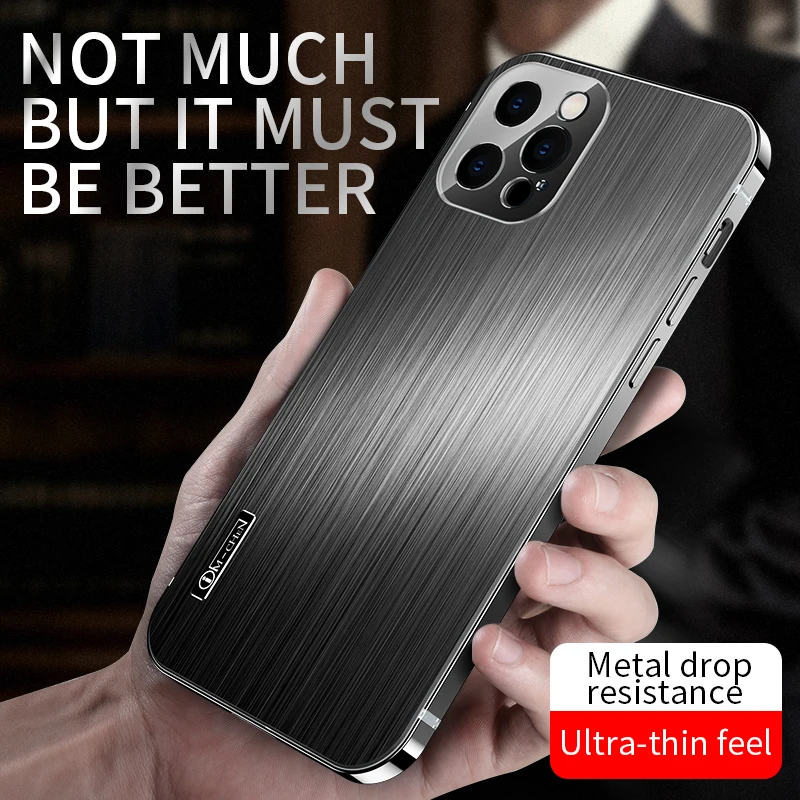 Phone Case with Metal Drawing for iPhone 13 Pro Max, All-Inclusive Lens, Anti-fall, High-end Luxury Protective Cover, Magnetic,