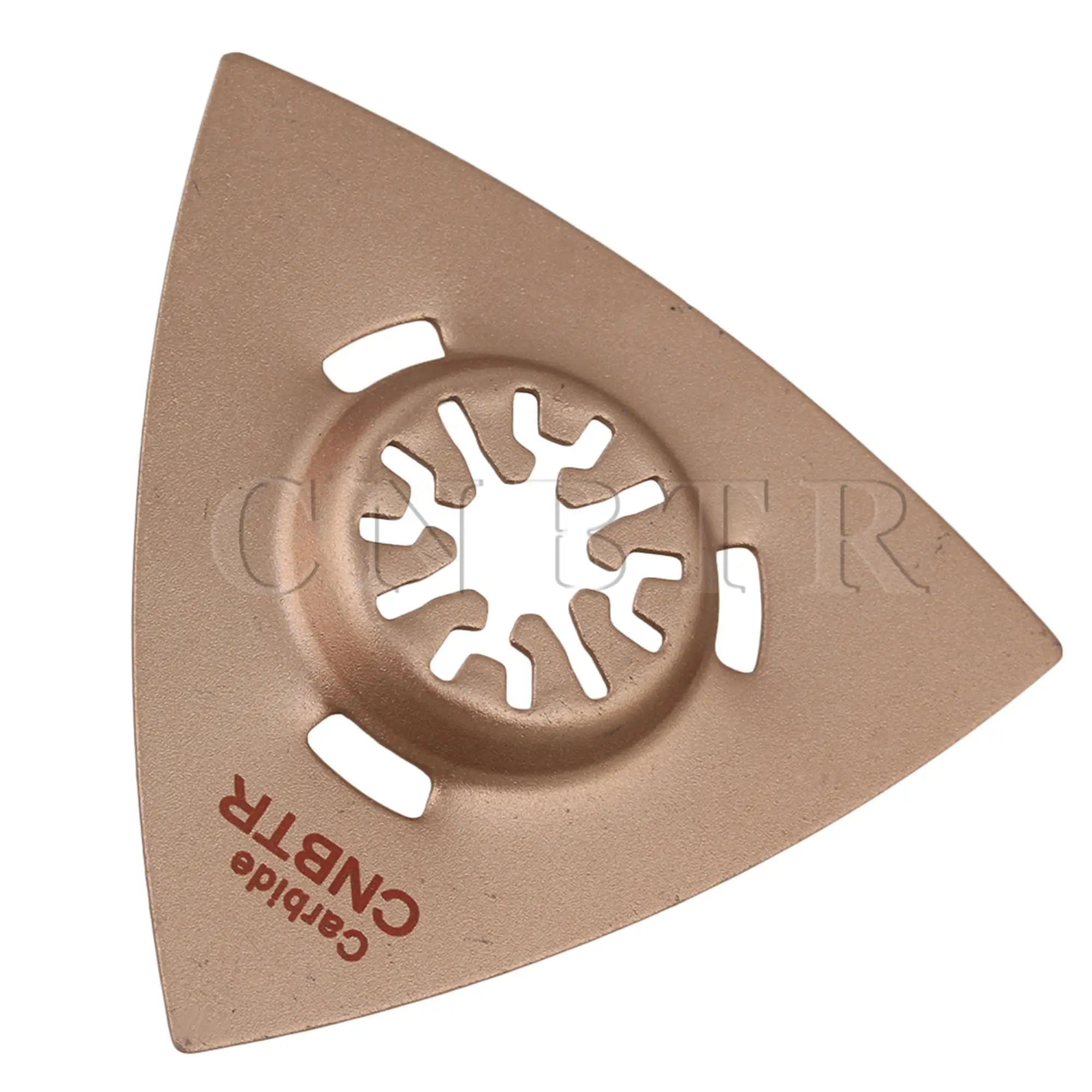 CNBTR 5pcs 80mm Universal Oscilante Triângulo Carbide Rasp MultiTool Blades