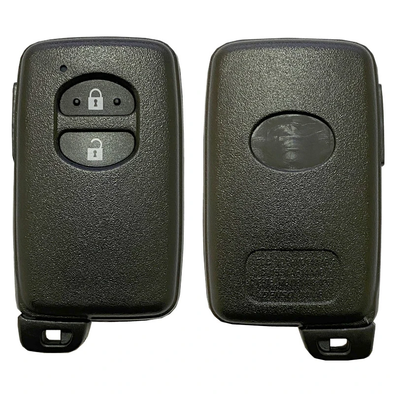 CN007195 Aftermarket 2 Buttons Smart Car Key For Toyota Corolla Remotes 433MHz FSK  ID74 P1 98 Chip 89904-0F010 FCCID B75EA F433