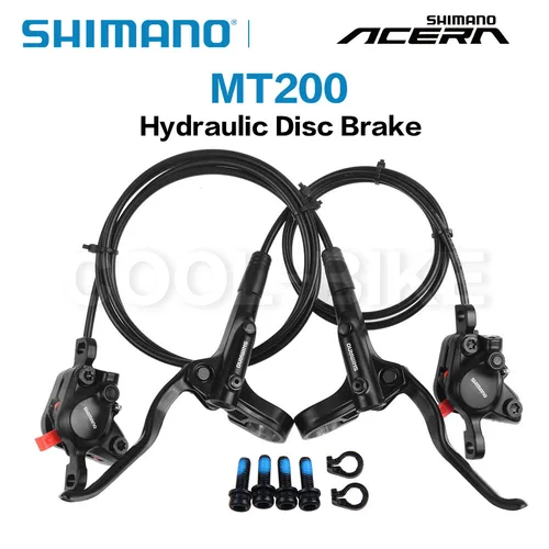 Imagen 2 del producto Shimano-Juego de frenos de disco hidráulicos para bicicleta de montaña, abrazadera de freno de disco, BR BL MT200 M315, posmontaje