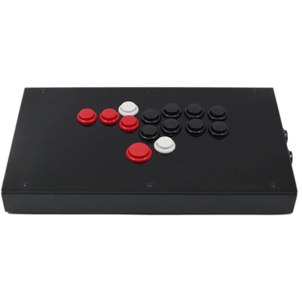 RAC-J803B All Buttons LeverLess Arcade Joystick Fight Stick For PS5/PS4/PS3/PC Sanwa OBSF-24 30