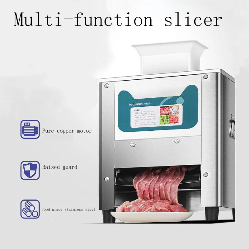 Elektryczna maszynka do mielenia mięsa ze stali nierdzewnej automatyczna krajalnica do mięsa mięso przecinarka bloków kromka