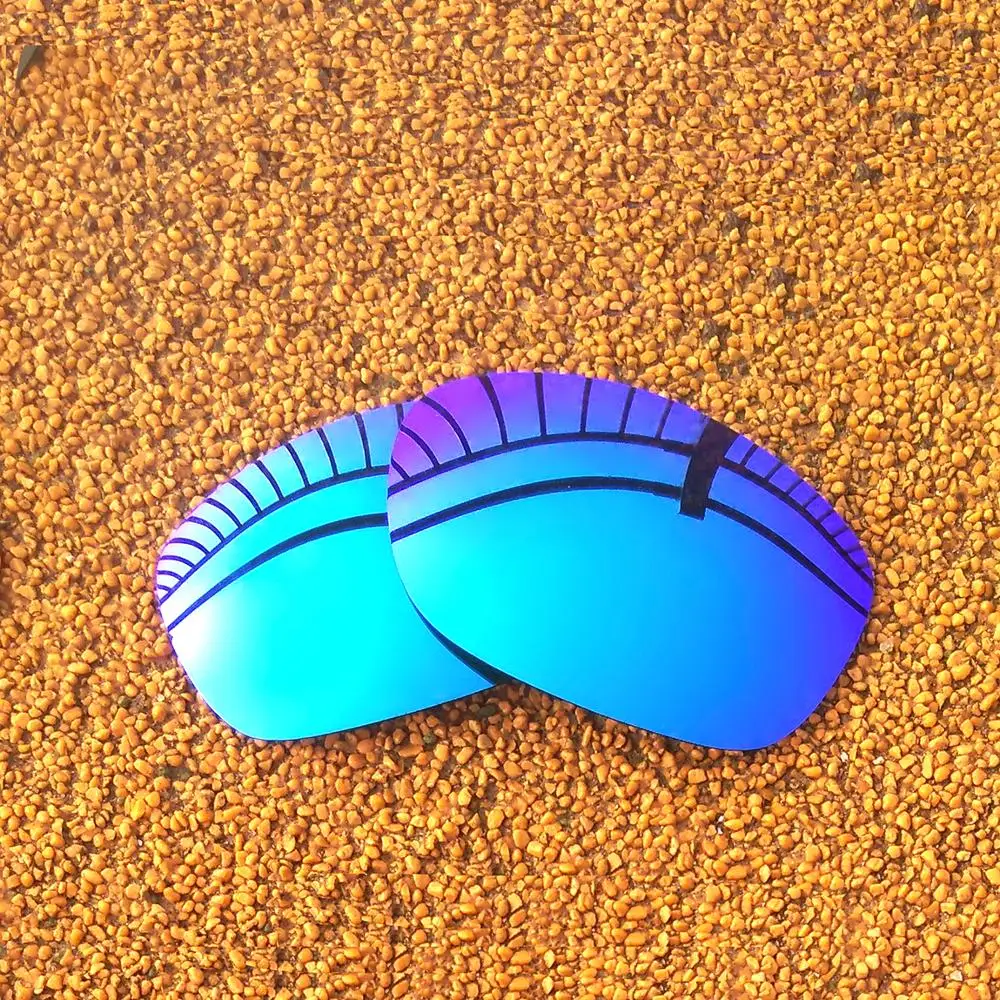 

Ice Blue Mirrored Polarized Replacement Lenses for Sideways Sunglasses Frame 100% UVA & UVB