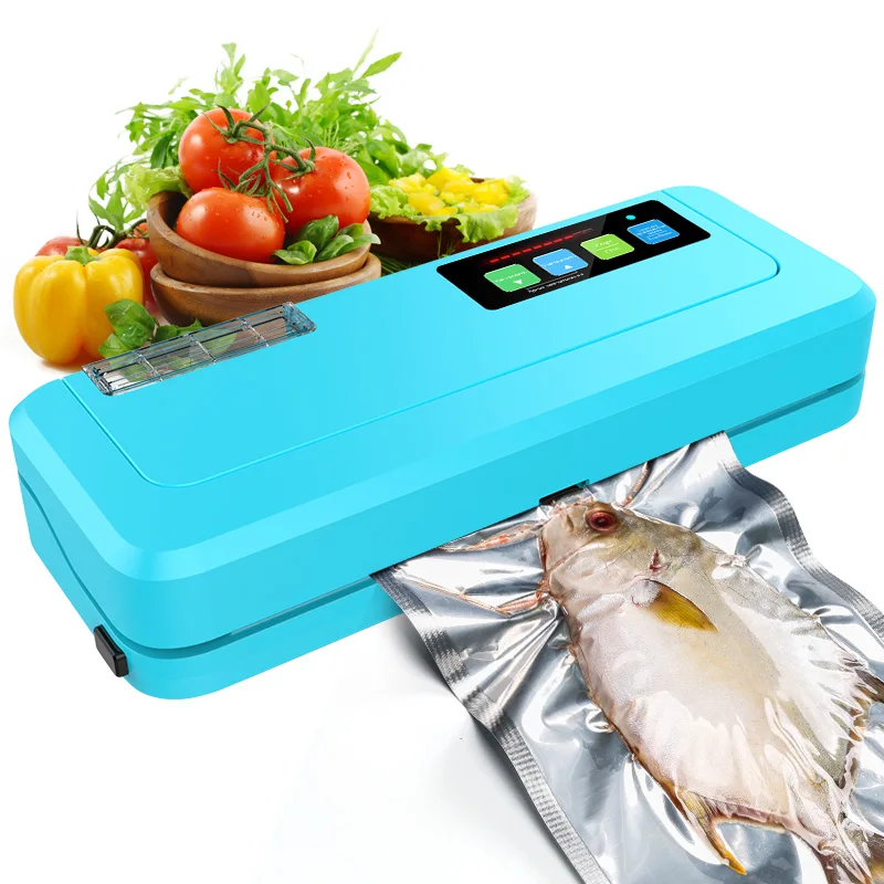 Fast Shipping 2018 New Household Vacuum Food Sealer Packaging Machine Vacuum packer Give free 10 Pcs Vacuum Bags P-290