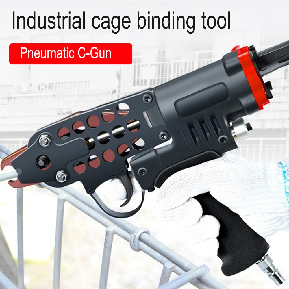 Quality Meite Pneumatic Nail Gun C type Hog Ring Plier Air Tool Nailer DIY Decoration Household Home