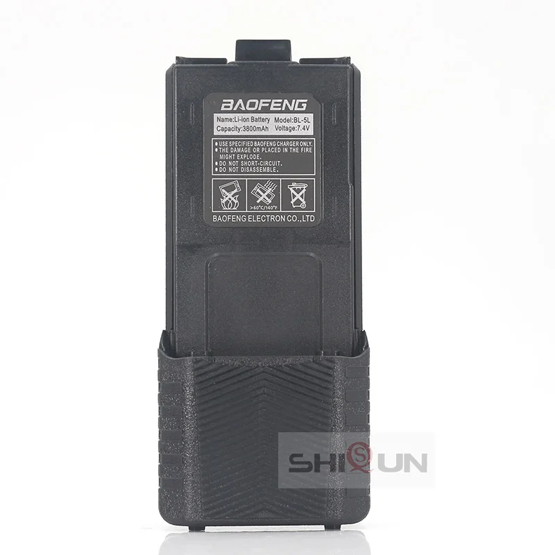 업그레이드 8W Baofeng UV-5R 워키 토키 3800mAh 배터리 듀얼 디스플레이 듀얼 밴드 Baofeng UV5R 휴대용 UHF VHF 양방향 라디오 UV 5R