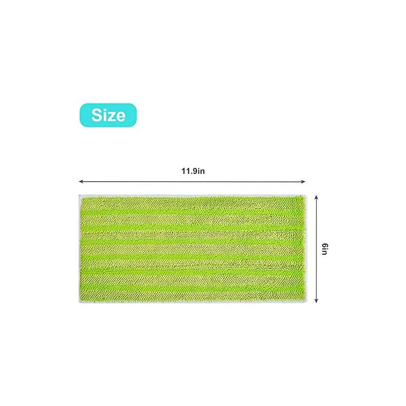 Ersatz Mikrofaser Mopp Pads für Swiffer Wet & Dry Mop Starter