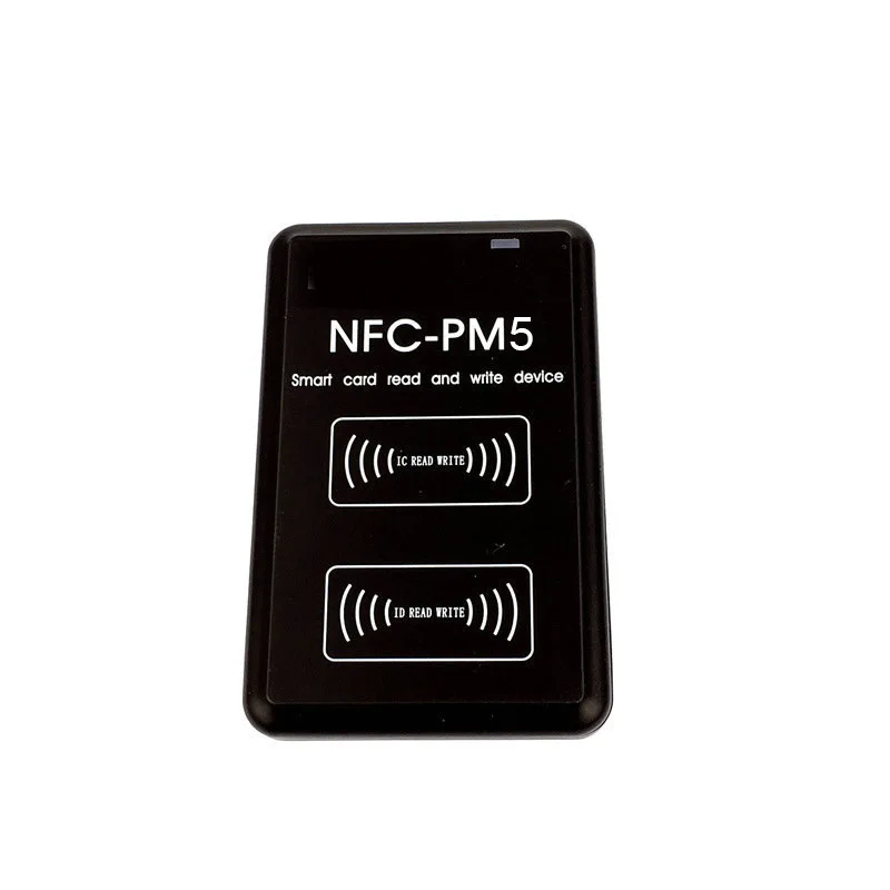 Nfc pm5 ic/id duplicador 13.56mhz rfid t5577 uid cartão escritor ic crachá criptografia nfc completo escritor copiadora decodificação rachamento id