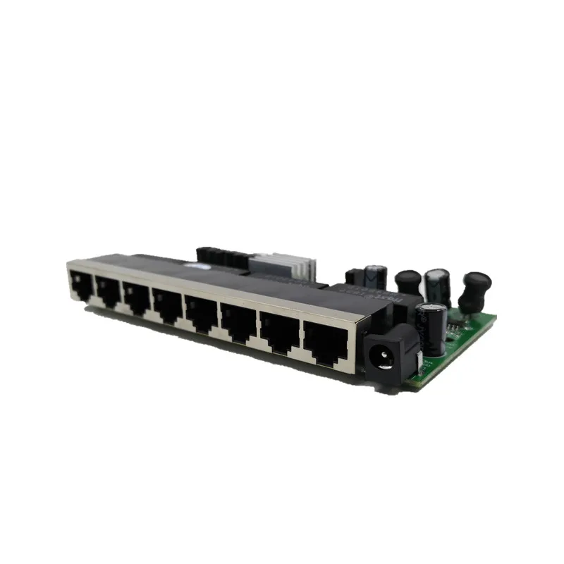OEM Model Baru 8 Port Gigabit Switch Modul Desktop RJ45 Ethernet Switch Modul 10/100/1000Mbps Lan switch Hub Modul 8 Portas