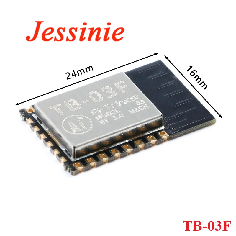 Módulo compatible con Bluetooth BLE5.0 TB-03 TB-03F BLE 5,0, placa de Control de luz, red de malla, transmisión transparente