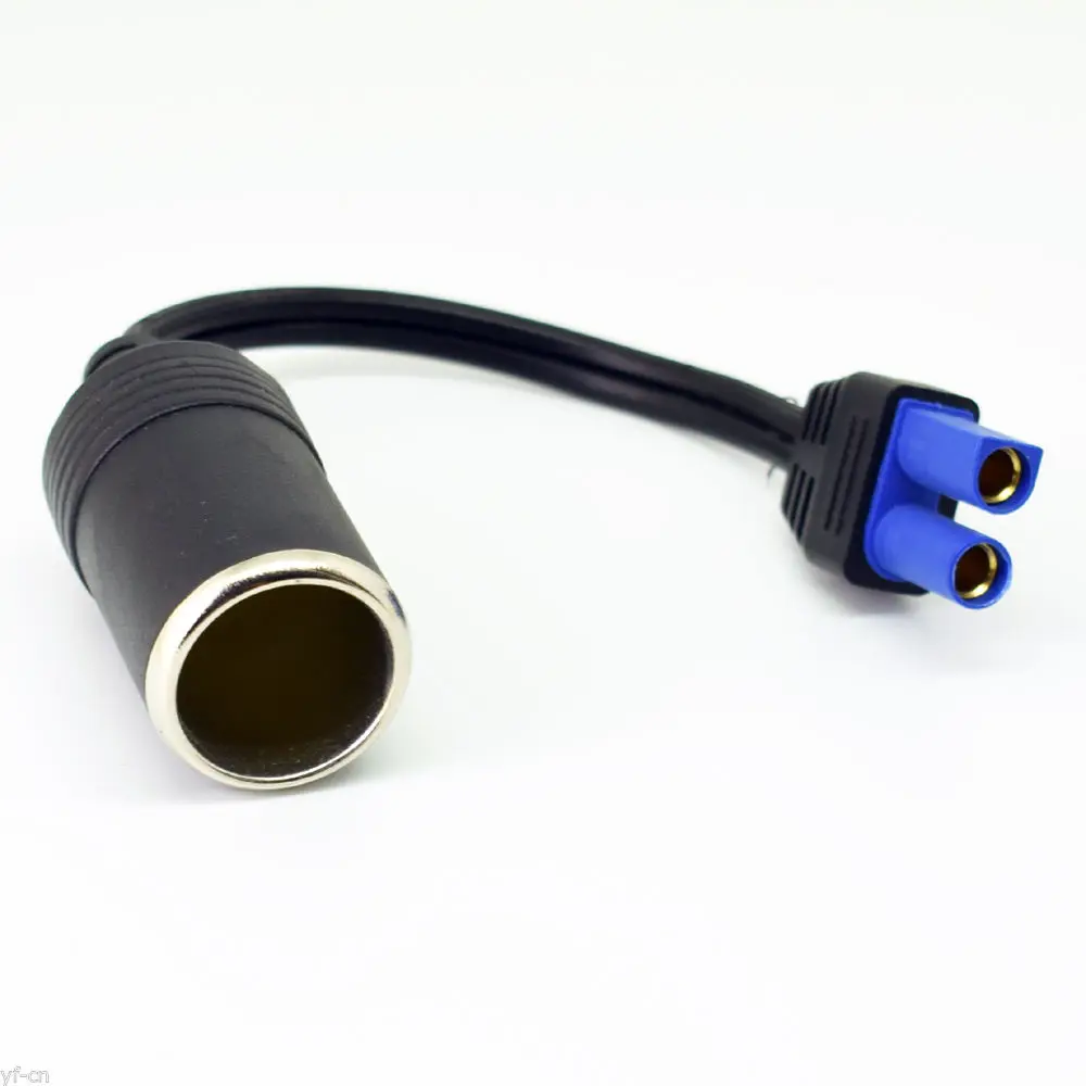 1pc 20cm 2 x 16AWG EC5 Female To Car Power Charger Female Connector Adapter Cable