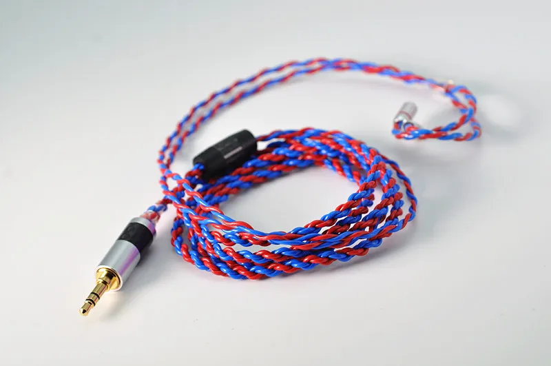 Apollo square core copper plated silver MMCX 0.78 2pin cm JVC cheranto blackbird headset upgrade cable view 2