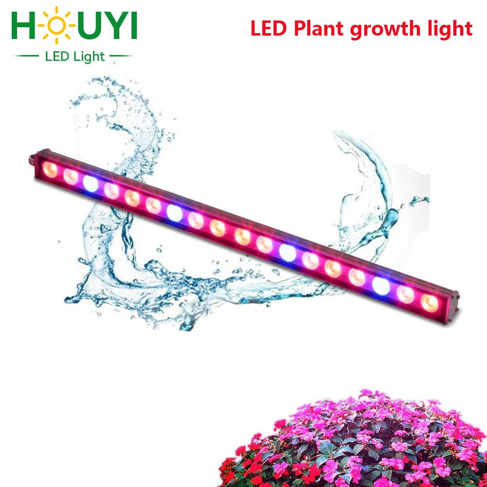 54W/81W/108W Waterproof Led Grow Light Bar strip lamp for Greenhouse Hydroponics Indoor  Commercial Plant Veg Flower Grow Tent