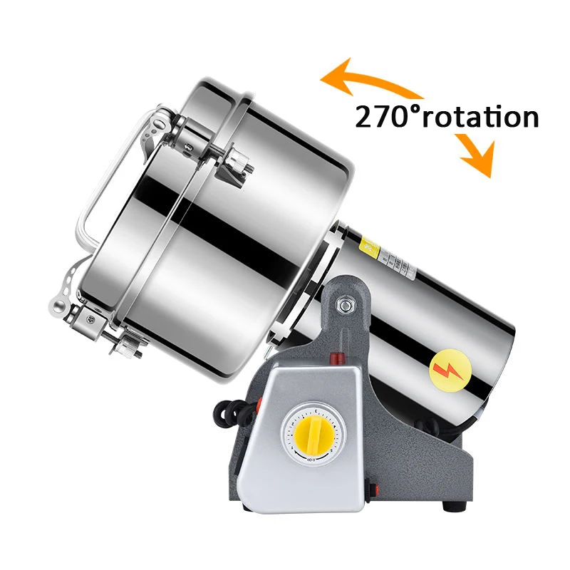 2500g Grinder Mill Grinding Machine Grains Spices Coffee Dry Food Grist Mill for Home Flour Powder Crusher