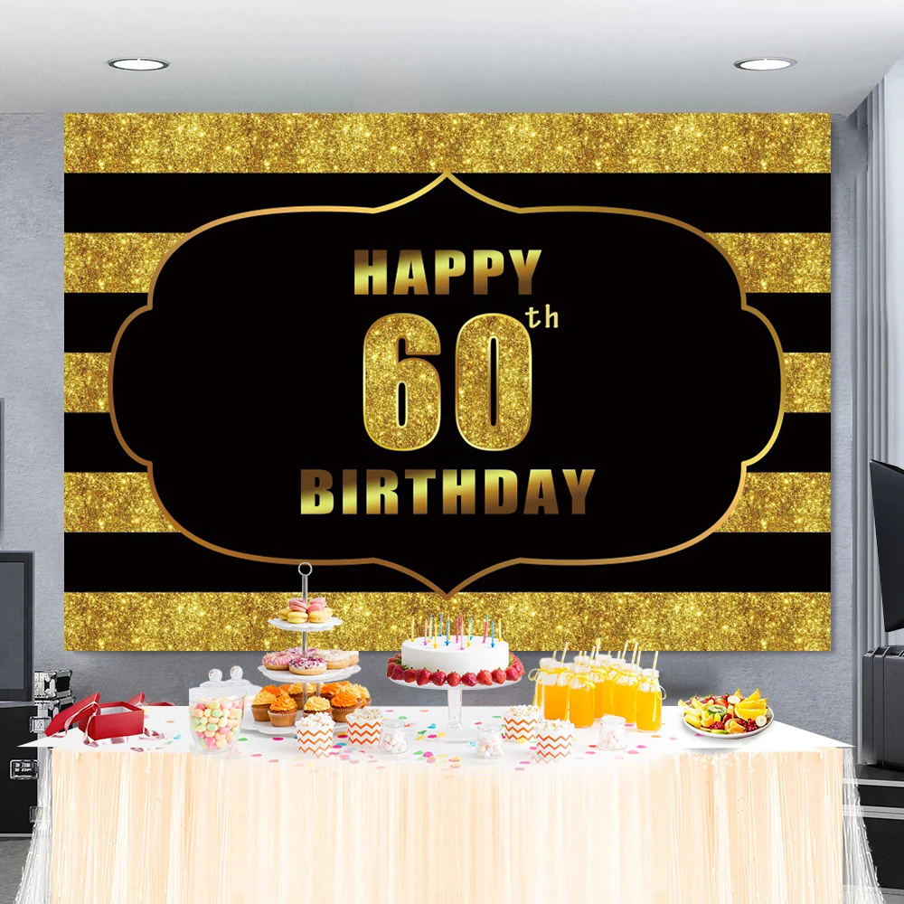 Laeacco 20 30 40 50th Sinh Nhật Bạc Thái Lấp Lánh Kim Cương Áo Chấm Bi Xanh Dương Hoàng Tử Ảnh Phông Nền Chụp Ảnh