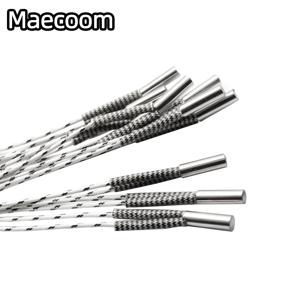 Maecoom Heizung rohr 6*20mm 12V 24V 50W Keramik-kartusche Heizung 1M 2M reprap & Mendel Für V6 J-kopf Extruder 3D drucker teil