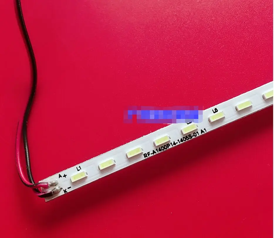 Tira de luces LED de retroiluminación, accesorio para televisor LED40C380 piezas, 510mm, 70/56LED, 1 RF-A1400P14-1405S-01