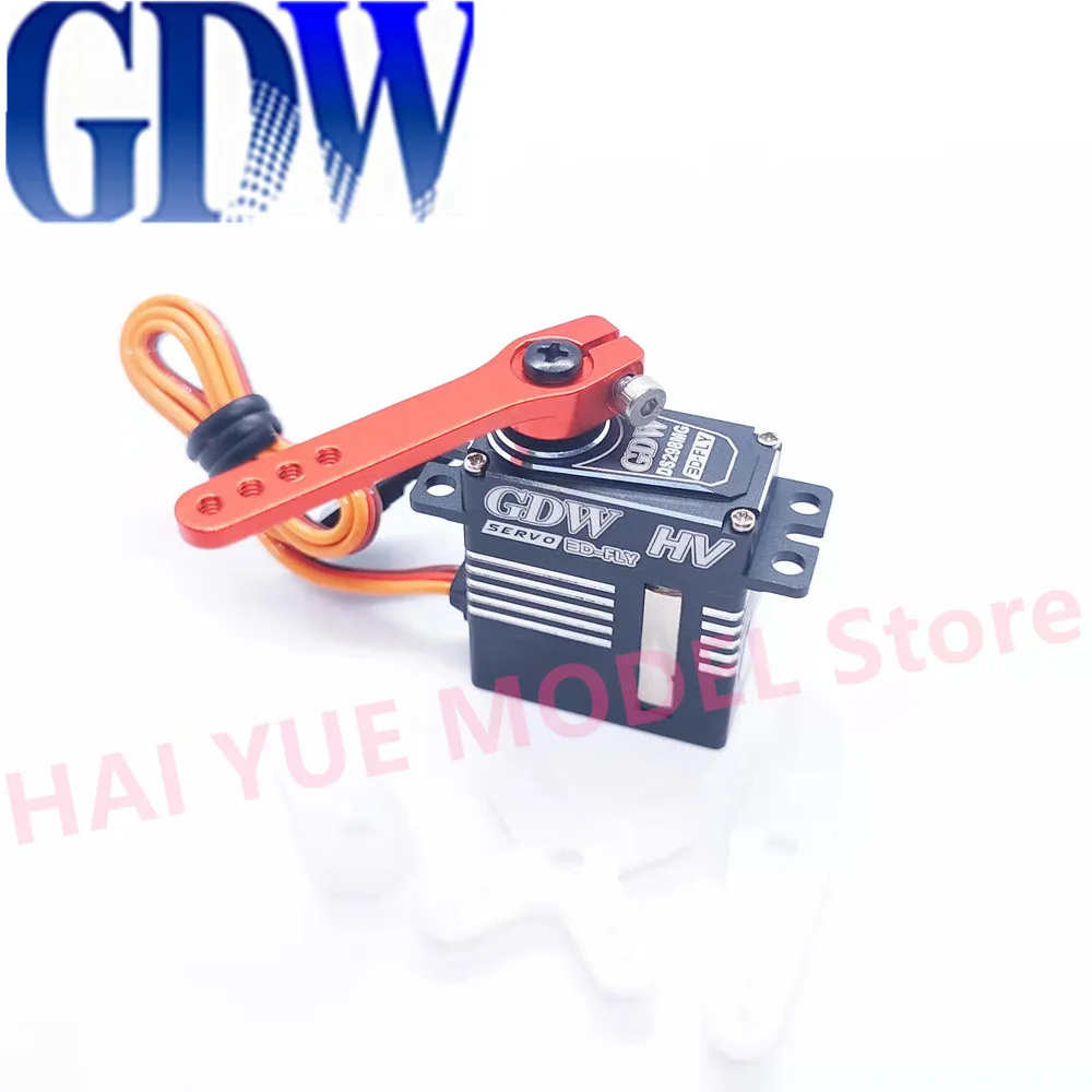 GDW DS298MG 6.5kg/9.1kg Micro High Torque Robot Servo 30E Fixed-Wing Drone High Performance Fast Digital Servo For RC Airplanes