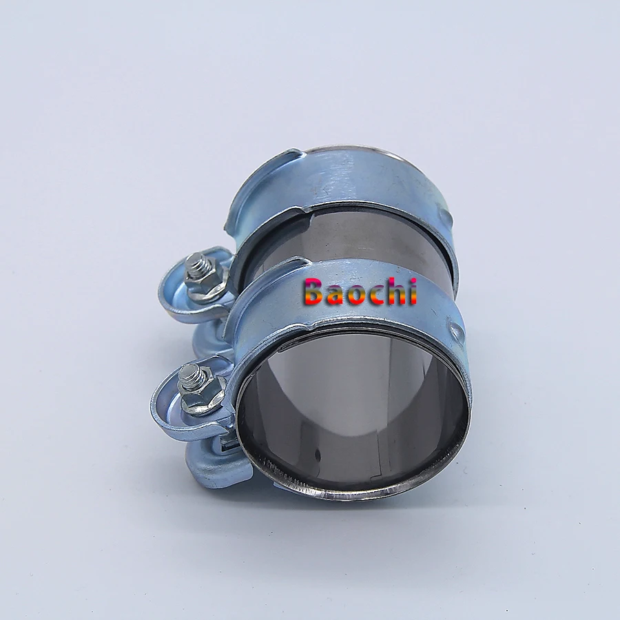 Exhaust Clamp Turbo Exhaust Downpipe Flanges Stainless Steel Pipe Connector 65*95mm 1K0253141P 1854 891 For A5 A6 Q5 Q7 A4 A8