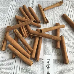 Weight 1-1.5CM/24pcs,Length 8-10CM,Real Natural Plants Dried Cinnamon Sticks With Fragrance,DIY  Material,Christmas Decorations