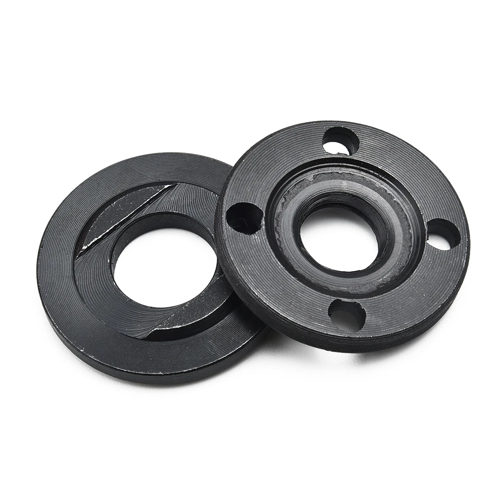 2pcs Angle Grinder Accessories  Flange Lock Nut Thread  Circular Saw Blade Cutting Discs Angle Grinder Metal Nuts Tool Set