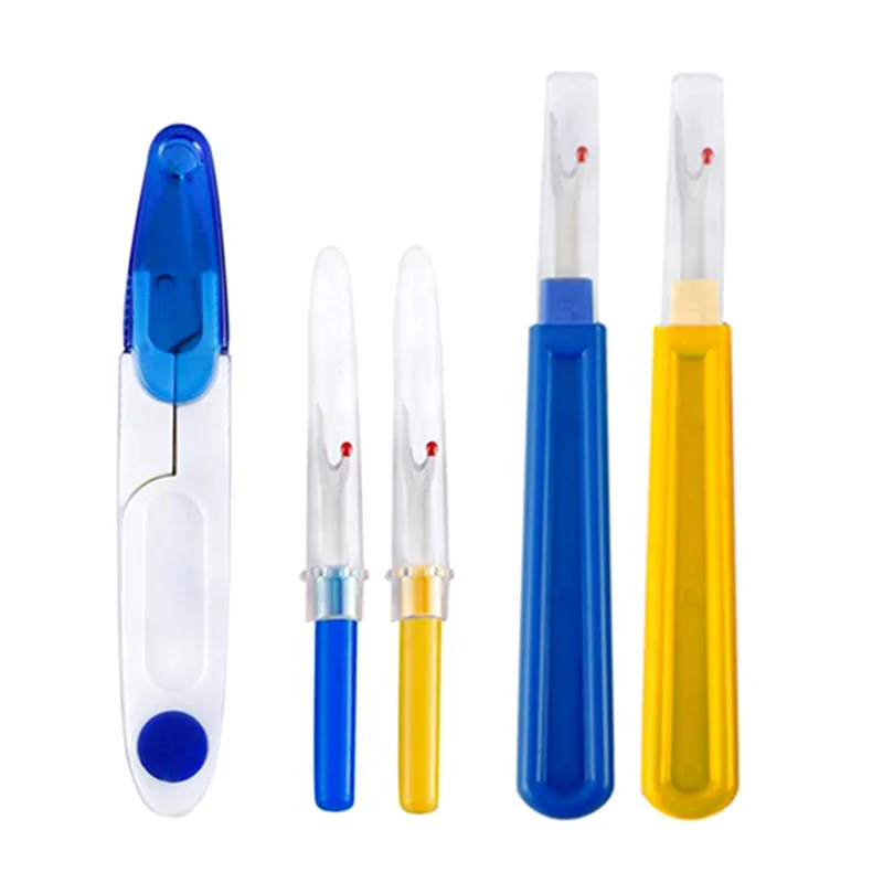 Set Sewing Seam Ripper Thread Seam Remover Stitch Unpicker Thread Cutter Tool with Trimming Scissors DIY Quilting Sewing Tools