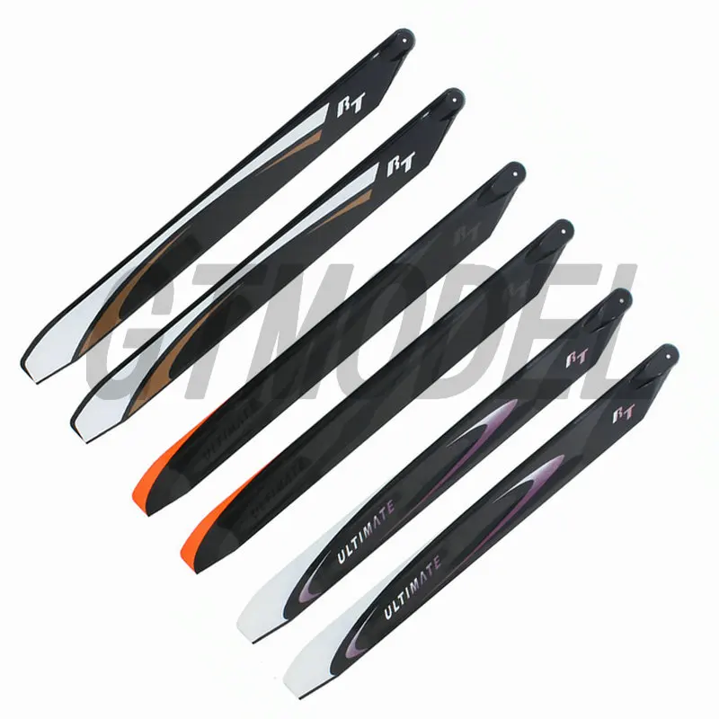 Fun-Key FK RT Carbon Fiber Main Blade 325/360/380/430/480/510/MM For   RC Helicopter