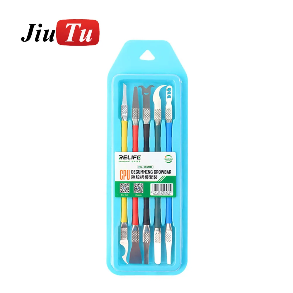 5 in 1 Pry Knife Thin Blade Removal Tool for iPhone Mobile Phone Motherboard Chips CPU PCB Repairing Glue Removal Hand Tools