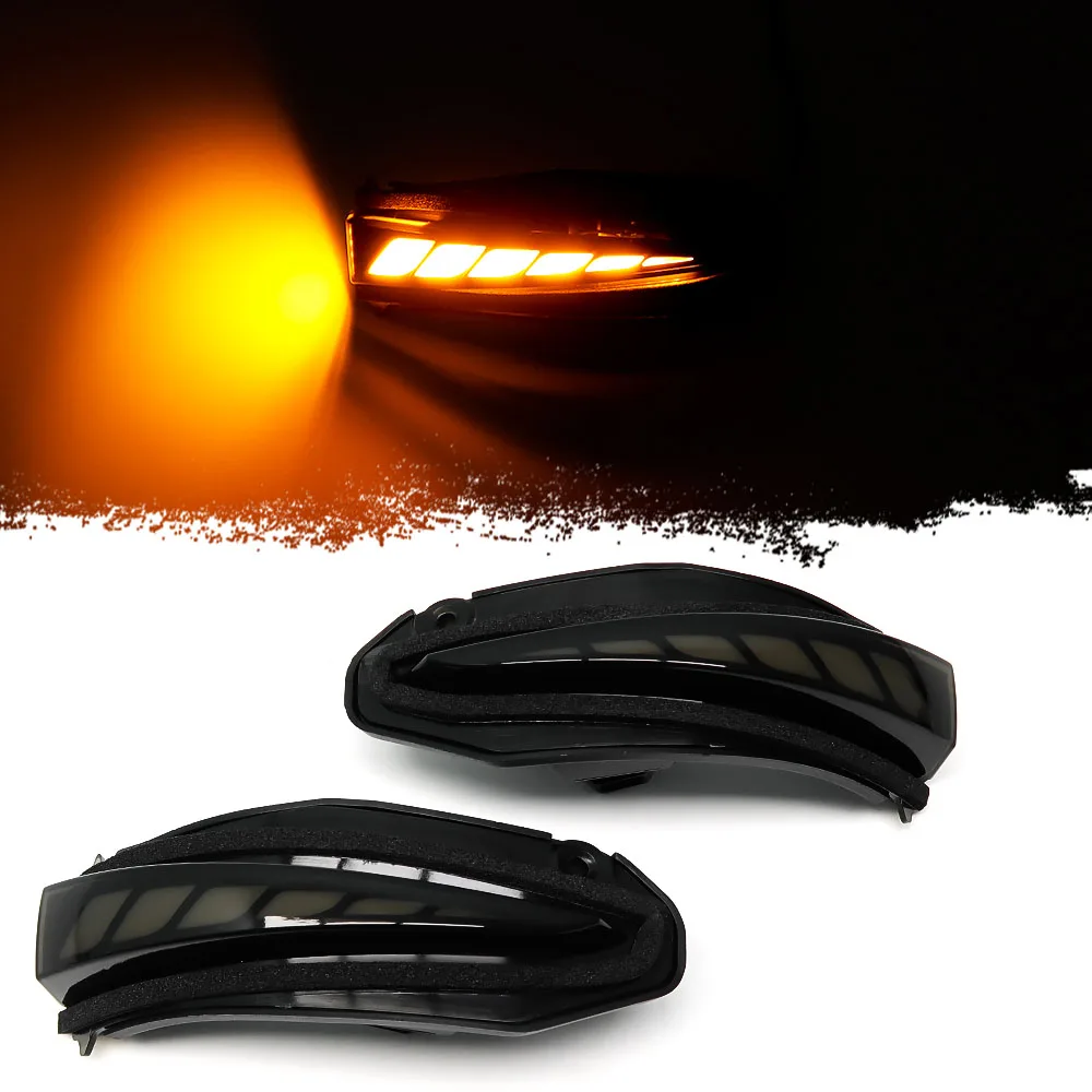 Dynamic Turn Signal Light for Toyota Noah R80 Voxy Esquire 2015 2016 2017 2018 LED Side Marker Sequential Flasher Blinker Lamp