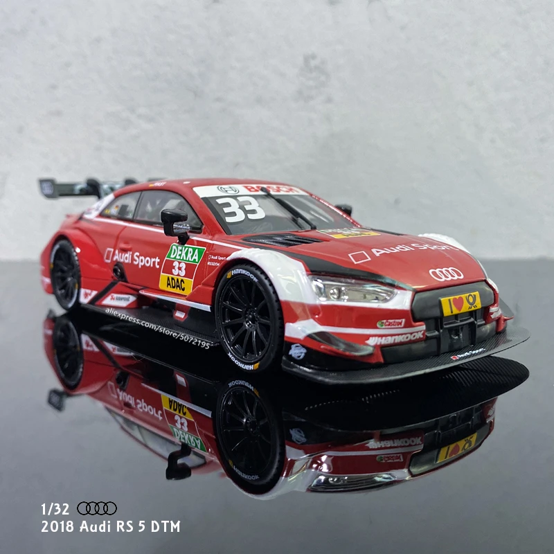 Bburago 1:32 2018 Audi RS 5 DTM rally car model Simulation Alloy Car Model Collect gifts toy