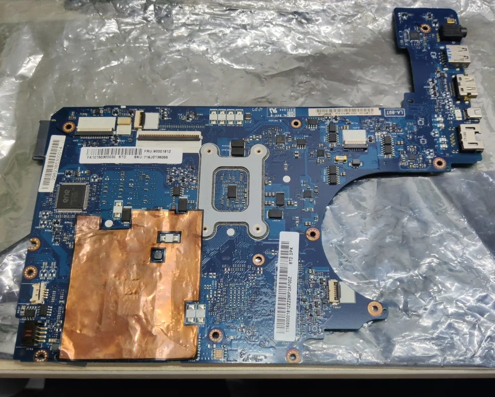 Placa base original para Lenovo ideapad u510, notebook, LA-8971P, 90002245, i5-3337u, HM76, 100%, totalmente probada, Envío Gratis