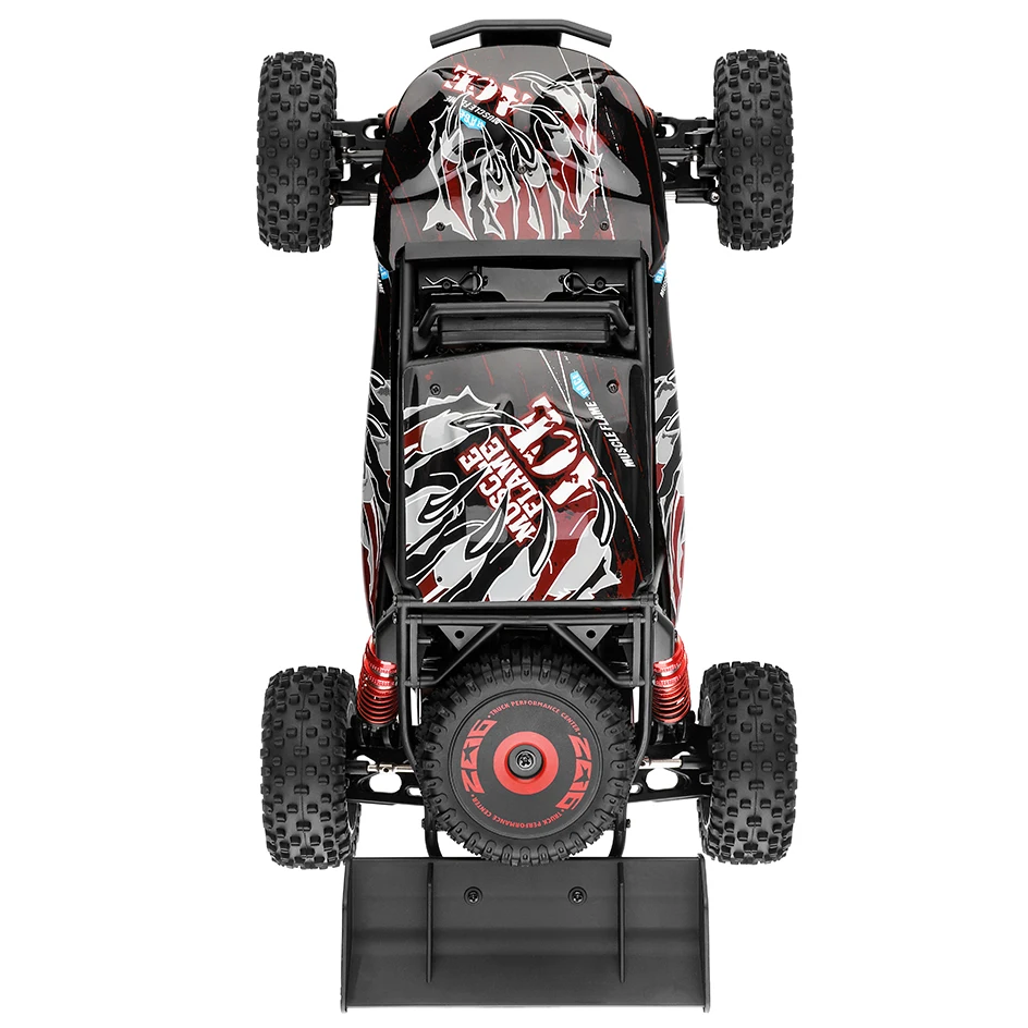 WLToys Upgraded 124016-V2 4WD 75KMH High Speed Car With Metal Chassis Brushless Off-Road RC Truck