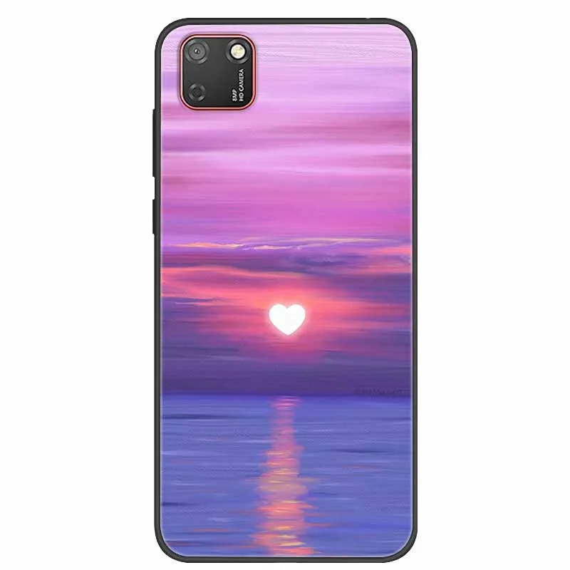 For Huawei Honor 9S Case Fashion Silicone TPU Soft Back Cover Phone Case For Huawei Honor9S 9 S DUA-LX9 5.45