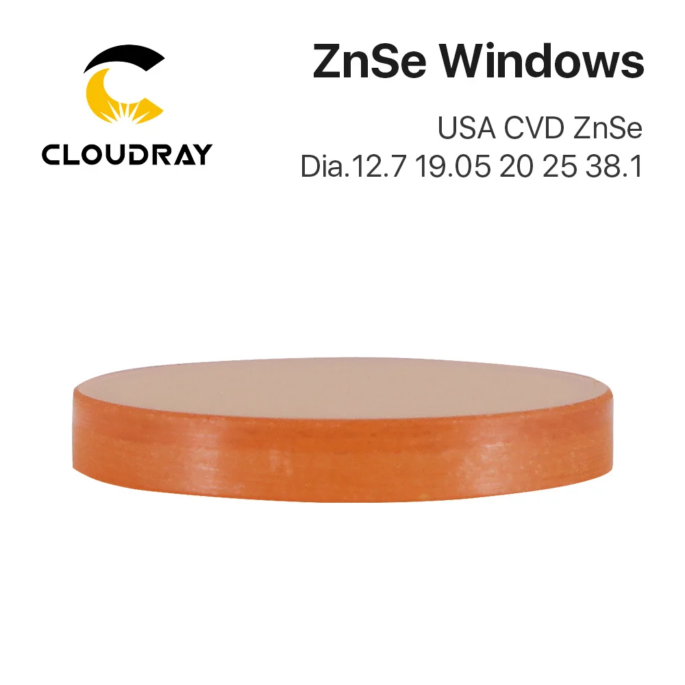 Protective Windows USA CVD ZnSe Material Diameter 12.7 20 38.1mm