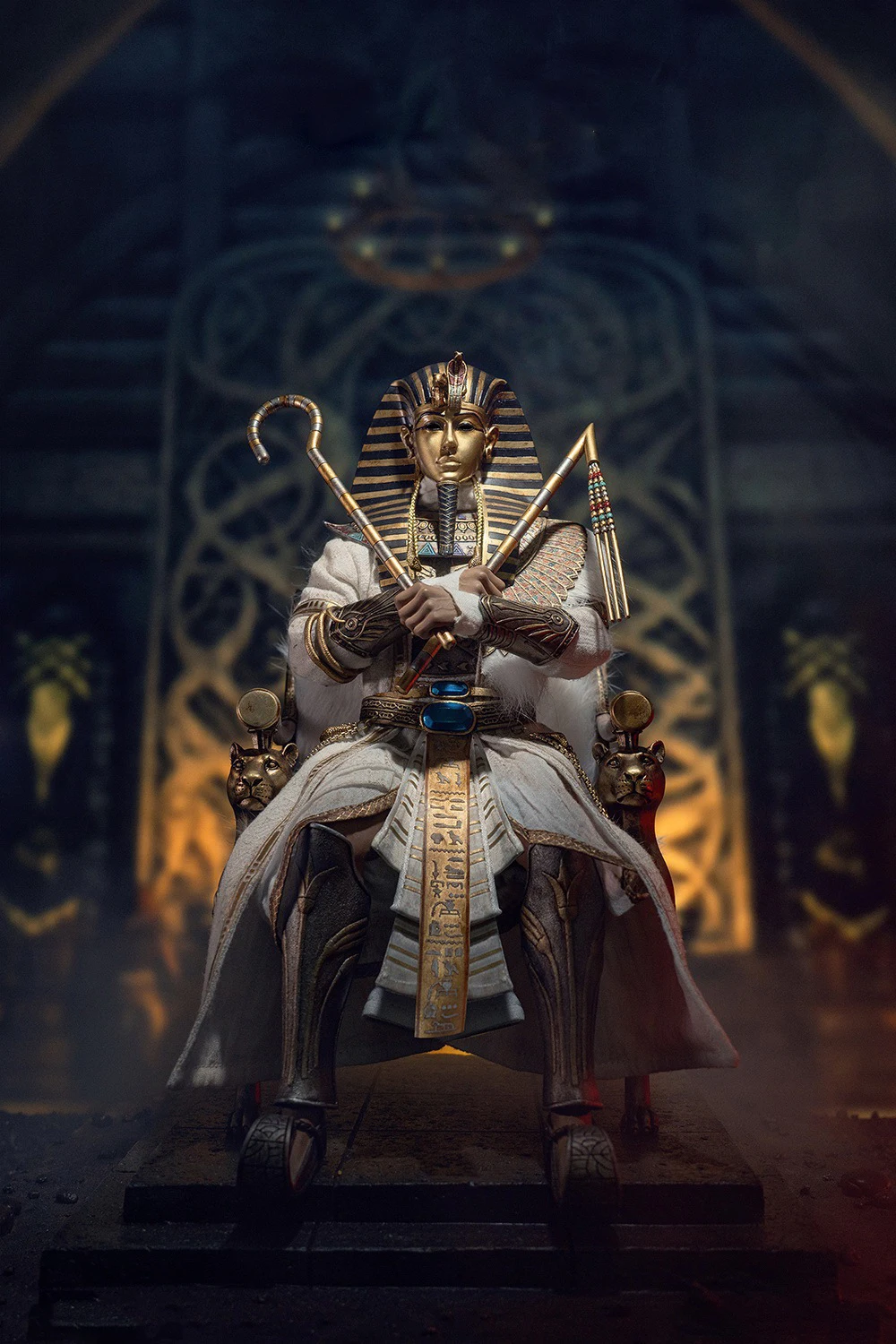 1/6 Scale Action Figure Doll Egyptian Pharaoh Tutankhamun 12