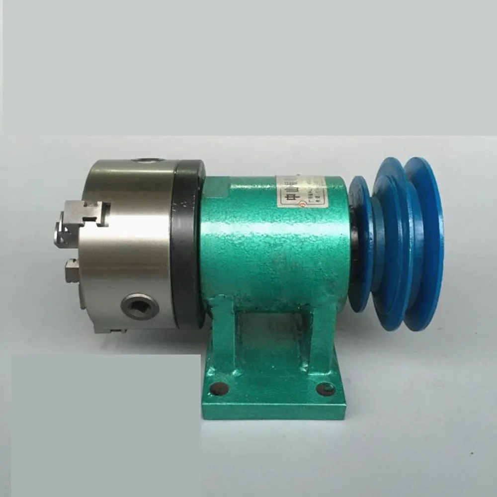 80 spindle three-jaw/four-jaw chuck Lathe spindle assembly with flange connection plate transition plate