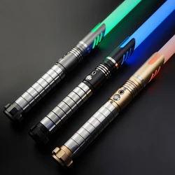 THYSABER empuñadura vacía pesada para sable de luz, accesorios de bricolaje de Metal, Cosplay Jedi, sin Kit electrónico y hoja